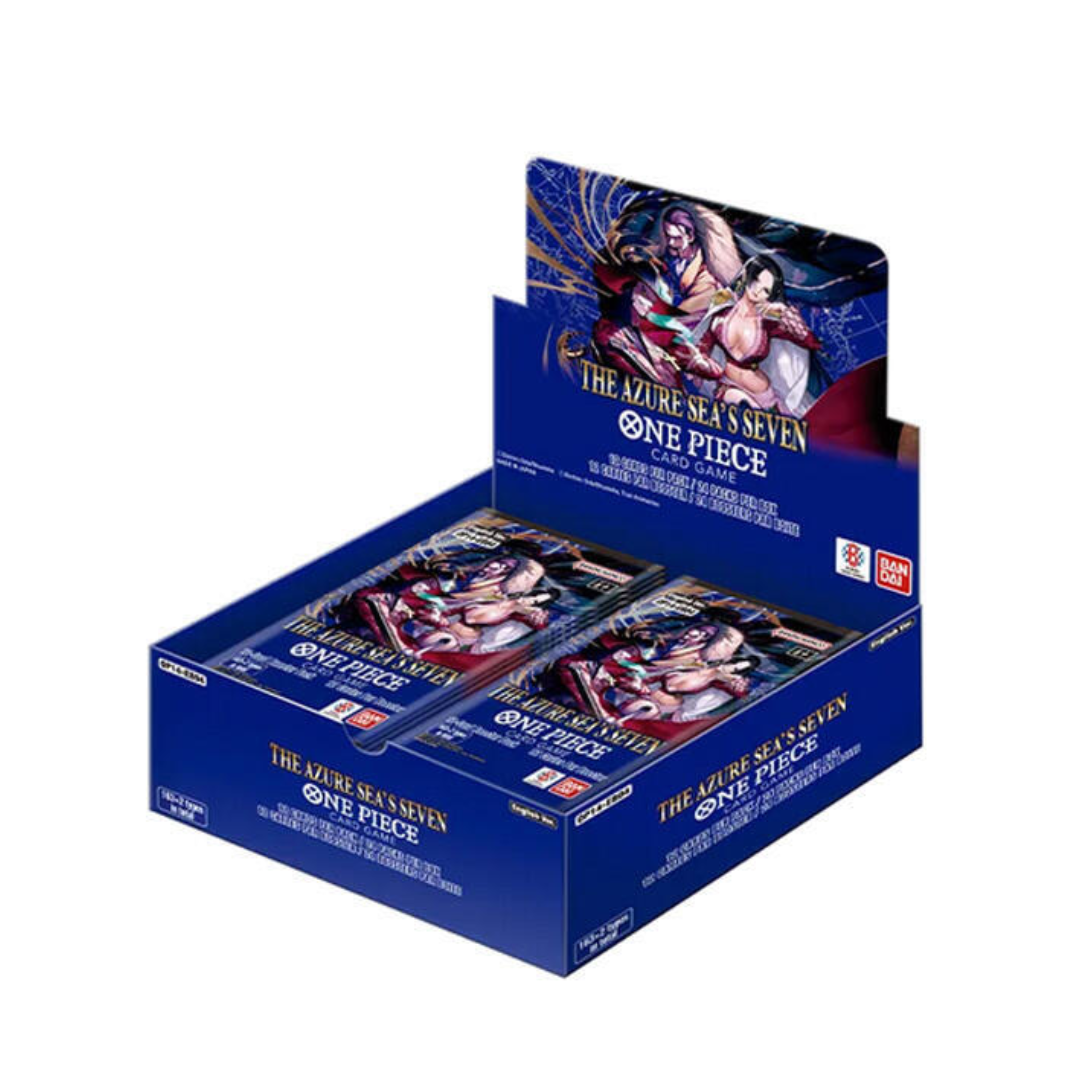 English One Piece OP14 The Azure Sea's Seven Booster Packs (Opened LIVE!)