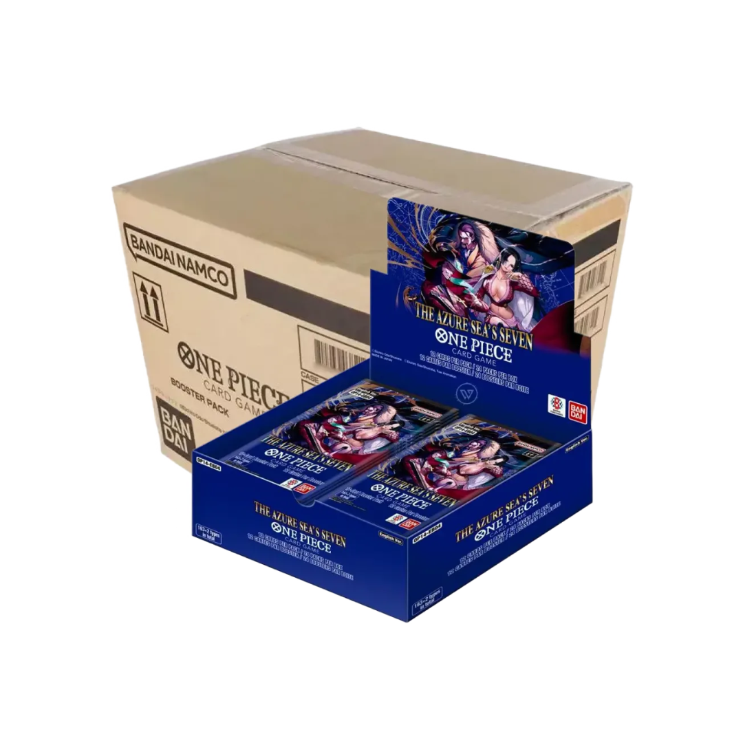 English One Piece OP14 The Azure Sea's Seven Booster Packs (Opened LIVE!)