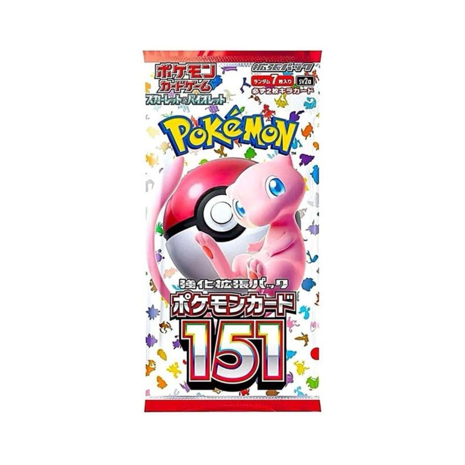 Japanese 151 Booster Packs (Opened LIVE)