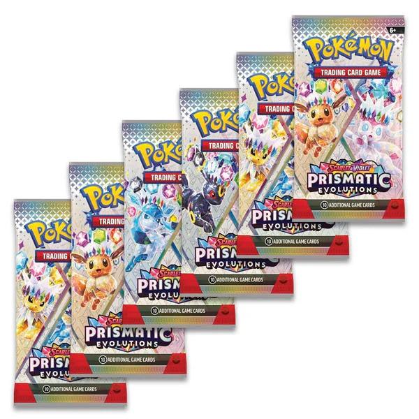 Prismatic Evolutions Booster Packs (Opened LIVE)